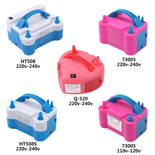 party decoration electric balloon pump110v or 220v inflator air ac plug double hole nozzle blower high voltage fast portable inflatable tool
party decoration electric balloon pump110v or 220v inflator air ac plug double hole nozzle blower high voltage fast portable inflatable tool