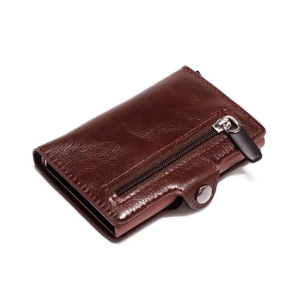card holders casekey 2021 pu leather holder case women and men rfid wallets hasp vintage business id single box, Brown;gray
card holders casekey 2021 pu leather holder case women and men rfid wallets hasp vintage business id single box, Brown;gray