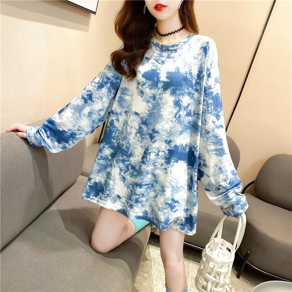 women's t-shirt 2021 long sleeved female tshirt tide harajuku wind retro graffiti printing loose trend wild couple clothes, White
women's t-shirt 2021 long sleeved female tshirt tide harajuku wind retro graffiti printing loose trend wild couple clothes, White