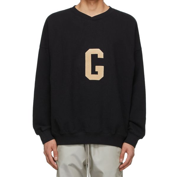 men's casual shirts text flocked black fleece sweatshirt oversize raglan pullover kanye hip hop streetwear qg2v, White;black
men's casual shirts text flocked black fleece sweatshirt oversize raglan pullover kanye hip hop streetwear qg2v, White;black