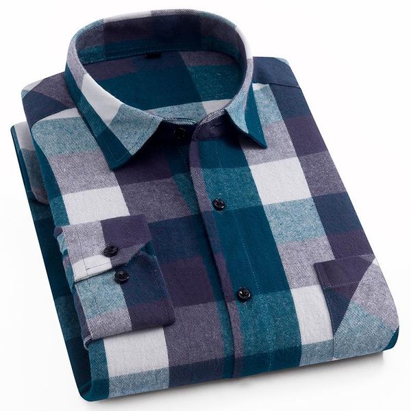 men's casual shirts flannel shirt spring autumn 100% cotton men long sleeve dress style soft comfortable fit chemise homme, White;black
men's casual shirts flannel shirt spring autumn 100% cotton men long sleeve dress style soft comfortable fit chemise homme, White;black