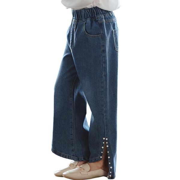 girls jeans pearls kids girl casual style children's solid color clothes 6 8 10 12 14, Blue
girls jeans pearls kids girl casual style children's solid color clothes 6 8 10 12 14, Blue