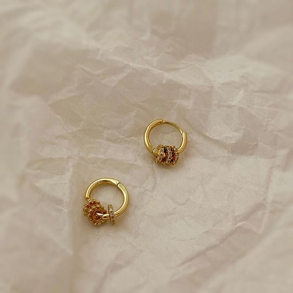 hoop & huggie shiny metal earrings women punk round circle ear buckles vintage geometric zircon thick small jewelry gift, Golden;silver
hoop & huggie shiny metal earrings women punk round circle ear buckles vintage geometric zircon thick small jewelry gift, Golden;silver