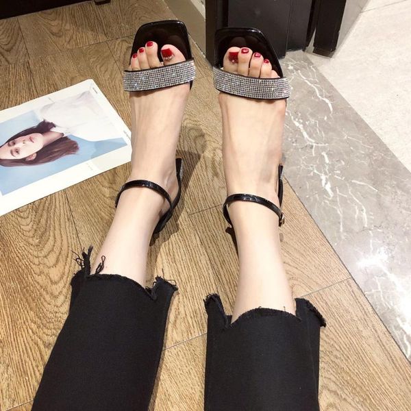dress shoes crystal heel ankle buckle sandals women black khaki shiny open toe high heels summer fashion thick 2021
dress shoes crystal heel ankle buckle sandals women black khaki shiny open toe high heels summer fashion thick 2021