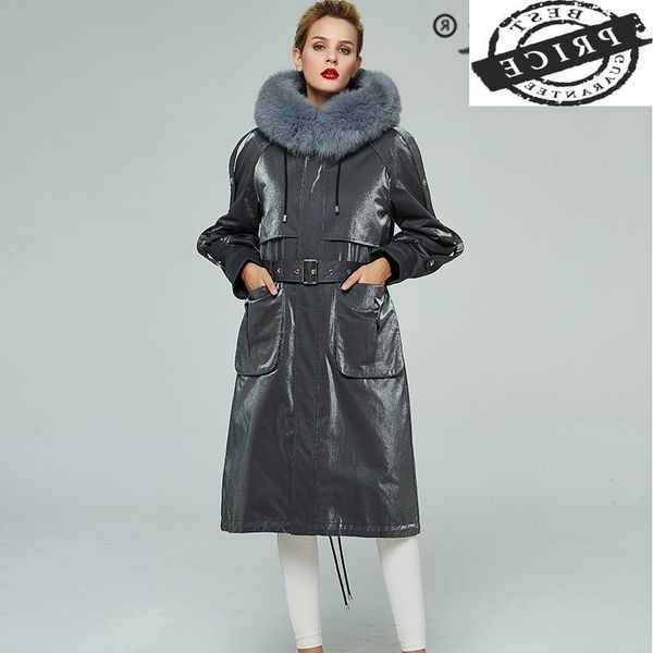 women's fur & faux coat real female natural rex liner parka winter jacket women collar korean long jackets hiver 0a, Black
women's fur & faux coat real female natural rex liner parka winter jacket women collar korean long jackets hiver 0a, Black