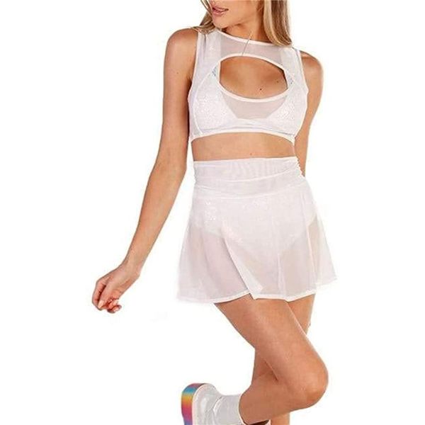 women's swimwear beach cover up women girls swim ups swimsuit cover-up lady high waist skirts short mesh sheer see-through bikini cover, White;black
women's swimwear beach cover up women girls swim ups swimsuit cover-up lady high waist skirts short mesh sheer see-through bikini cover, White;black