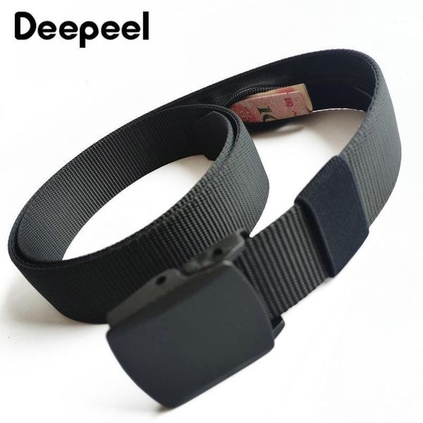 belts deepeel 1pc 3.8cm*120cm outdoor travel safety canvas smooth buckle zipper wallet anti-theft tactical belt can put money1, Black;brown
belts deepeel 1pc 3.8cm*120cm outdoor travel safety canvas smooth buckle zipper wallet anti-theft tactical belt can put money1, Black;brown