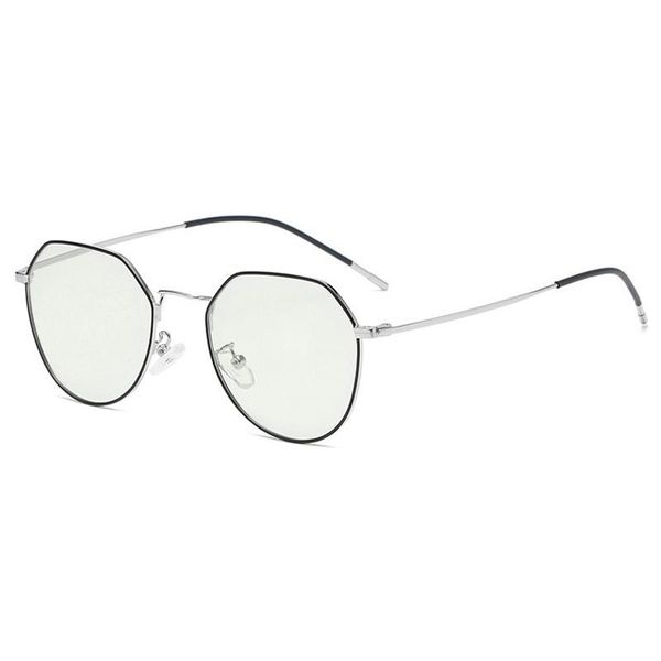 sunglasses doisyer metal polygon flat mirror retro glasses frame color blue, White;black
sunglasses doisyer metal polygon flat mirror retro glasses frame color blue, White;black