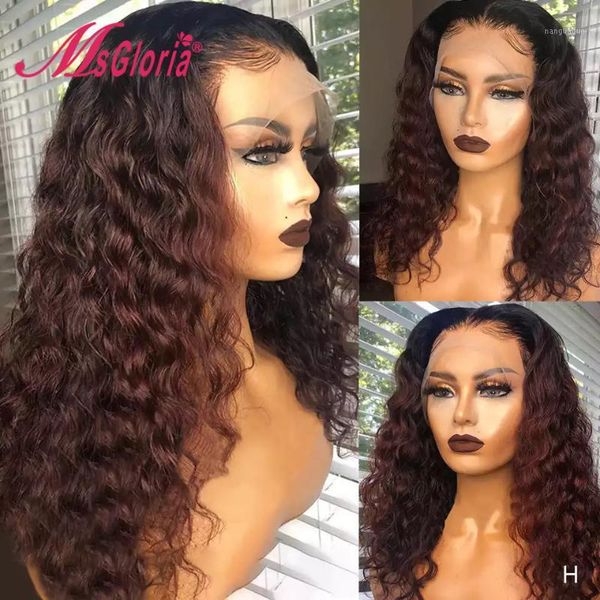 curly 180% density 13x6 lace front human hair wigs for women honey blonde wig brazilian remy 1b 33 ombre colored wig1, Black;brown
curly 180% density 13x6 lace front human hair wigs for women honey blonde wig brazilian remy 1b 33 ombre colored wig1, Black;brown