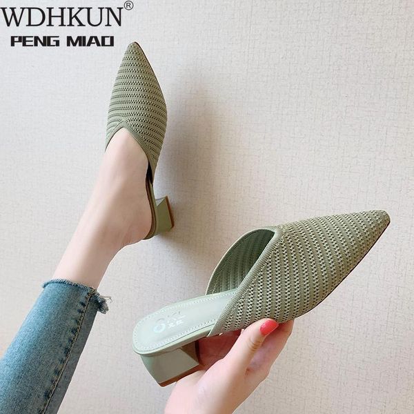 knit mesh summer women's slippers solid shallow outside casual women shoes zapatos de mujer pu, Black
knit mesh summer women's slippers solid shallow outside casual women shoes zapatos de mujer pu, Black