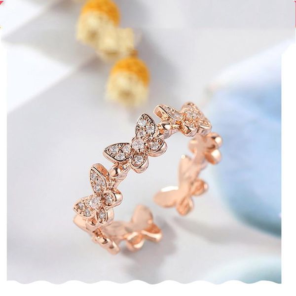 cluster rings sweet crystal butterfly for women rhinestone simple adjustable finger ring jewelry gifts, Golden;silver
cluster rings sweet crystal butterfly for women rhinestone simple adjustable finger ring jewelry gifts, Golden;silver