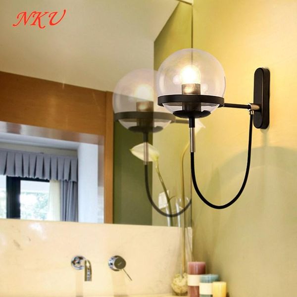 wall light indoor decoration bedroom lamps e27 110-220v glass lampshade modern home lighting bath corridor lamp
wall light indoor decoration bedroom lamps e27 110-220v glass lampshade modern home lighting bath corridor lamp
