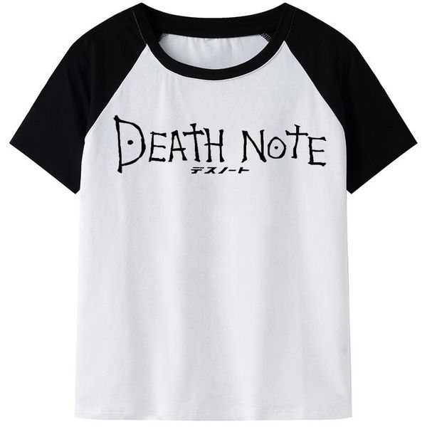 men's t-shirts death note shinigami ryuk t-shirt men summer harajuku light yagami cartoon tshirt kawaii manga hip hop tees male, White;black
men's t-shirts death note shinigami ryuk t-shirt men summer harajuku light yagami cartoon tshirt kawaii manga hip hop tees male, White;black