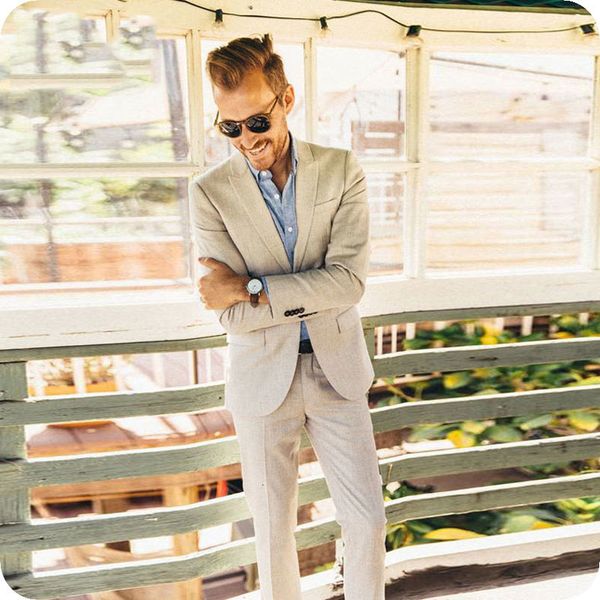 men's suits & blazers latest coat pant designs beige linen men groom wedding suit peaked lapel 2 pieces smart casual groomsmen cos, White;black
men's suits & blazers latest coat pant designs beige linen men groom wedding suit peaked lapel 2 pieces smart casual groomsmen cos, White;black