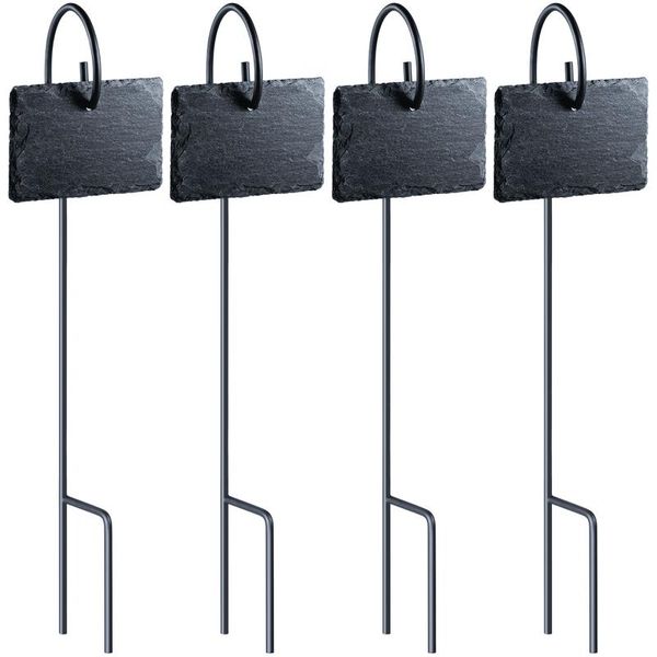 other garden supplies homemaxs 5pcs/pack slate plant labels with stakes planting sign flower tags rods for greenhouse backyard farm (black)
other garden supplies homemaxs 5pcs/pack slate plant labels with stakes planting sign flower tags rods for greenhouse backyard farm (black)