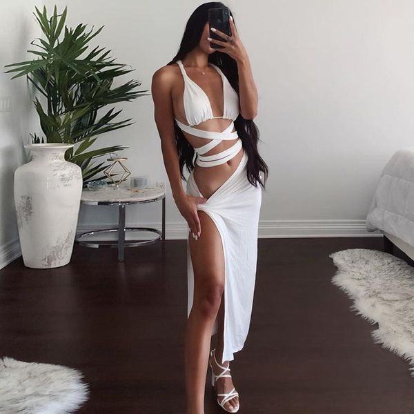 casual dresses adyce 2021 summer women white hollow out sleeveless maxi dress spaghetti strap fashion club evening runway party, Black;gray
casual dresses adyce 2021 summer women white hollow out sleeveless maxi dress spaghetti strap fashion club evening runway party, Black;gray
