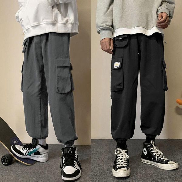 men's pants 2021men fashion hip hop cargo trend punk style mens clothing black grey harem multiple bigger pockets decoration
men's pants 2021men fashion hip hop cargo trend punk style mens clothing black grey harem multiple bigger pockets decoration