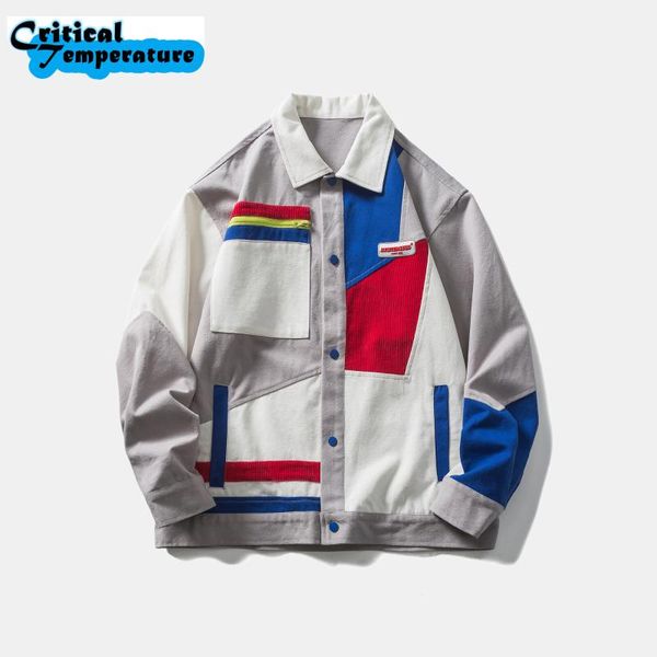 men's jackets hip hop color block patchwork denim jacket streetwear harajuku jeans 2021 men autumn cotton casual coat outwear, Black;brown
men's jackets hip hop color block patchwork denim jacket streetwear harajuku jeans 2021 men autumn cotton casual coat outwear, Black;brown
