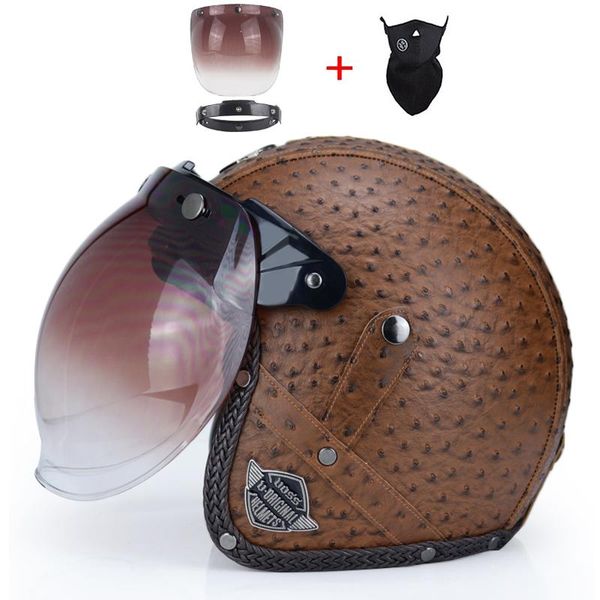 motorcycle helmets helmet 3/4 open face retro vintage german style four seasons cruiser biker moto with glasses mask
motorcycle helmets helmet 3/4 open face retro vintage german style four seasons cruiser biker moto with glasses mask