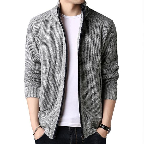 men's jackets men knitted sweater zipper thermal warm lined cardigan solid long sleeve casual coat jacket slim outerwear fashion clothe, Black;brown
men's jackets men knitted sweater zipper thermal warm lined cardigan solid long sleeve casual coat jacket slim outerwear fashion clothe, Black;brown