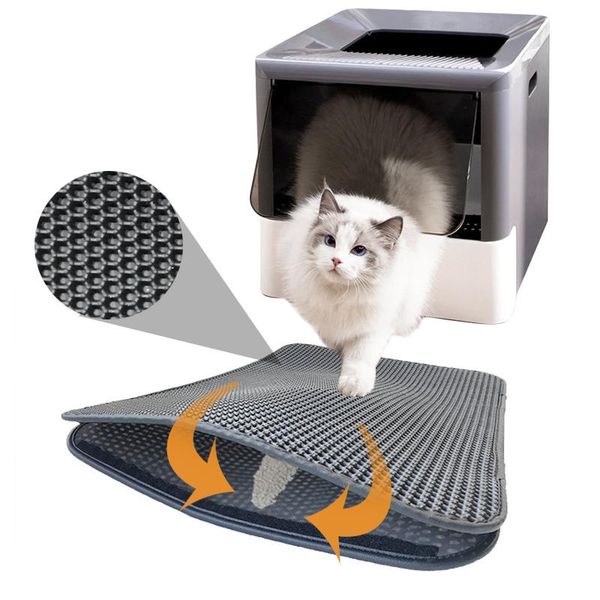 color layer non-slip waterproof pet cat litter mat double for cats pets trapping bed pads house clean beds & furniture
color layer non-slip waterproof pet cat litter mat double for cats pets trapping bed pads house clean beds & furniture
