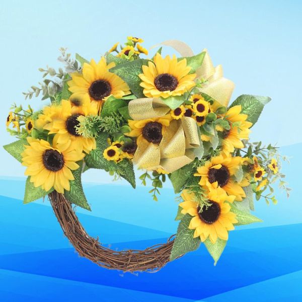 1pc front door decoration sun flower greenery garland sunflower ornament wreath (yellow without bowknot) curtain & drapes
1pc front door decoration sun flower greenery garland sunflower ornament wreath (yellow without bowknot) curtain & drapes