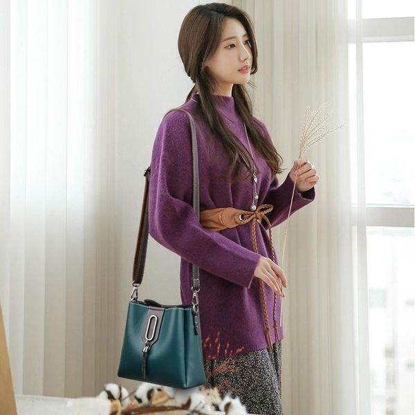 women's european and american style chain fashion bucket bag tassel shoulder bags for women satchels
women's european and american style chain fashion bucket bag tassel shoulder bags for women satchels