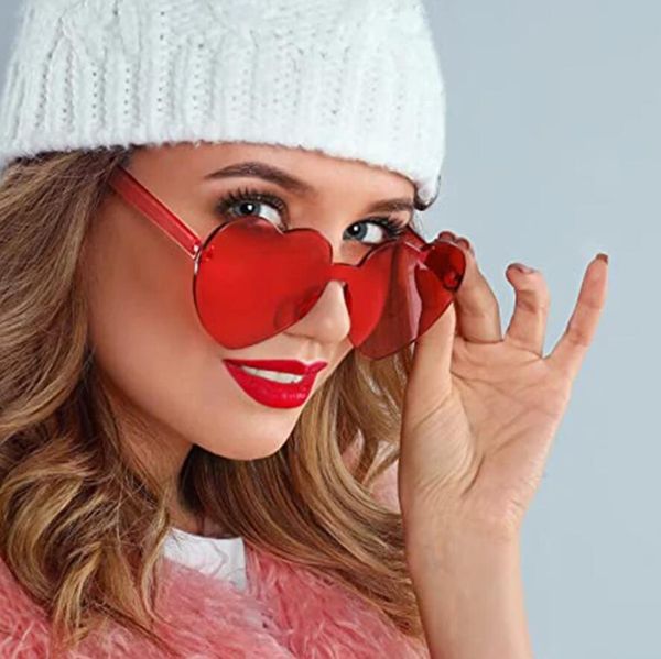 love heart sunglasses women brand new fashion cute retro cat eye vintage frameless sun glasses female 12 colors, White;black
love heart sunglasses women brand new fashion cute retro cat eye vintage frameless sun glasses female 12 colors, White;black