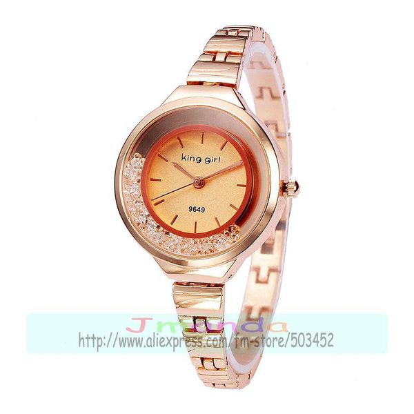 wristwatches 100pcs/lot king girl 9649 elegance lady drift sand bracelet watch for women wrap quartz luxury designer bangle wholesale, Slivery;brown
wristwatches 100pcs/lot king girl 9649 elegance lady drift sand bracelet watch for women wrap quartz luxury designer bangle wholesale, Slivery;brown
