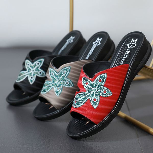 slippers womens outer wear slope with non-slip soft bottom summer 2021 new female slippers, Black
slippers womens outer wear slope with non-slip soft bottom summer 2021 new female slippers, Black