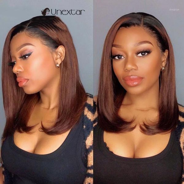 straight short bob 13x6 lace front human hair wigs 180% ombre brown frontal for women1, Black;brown
straight short bob 13x6 lace front human hair wigs 180% ombre brown frontal for women1, Black;brown