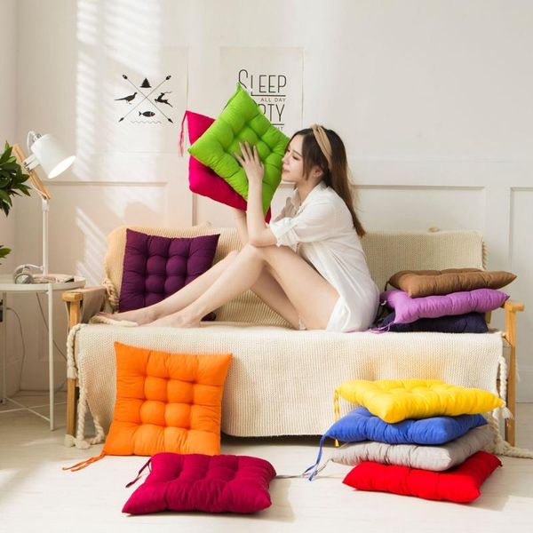 seat pad removable solid color tie on pads dining patio home kitchen office chair cushions for tatami decoration cushion/decorative pillow
seat pad removable solid color tie on pads dining patio home kitchen office chair cushions for tatami decoration cushion/decorative pillow