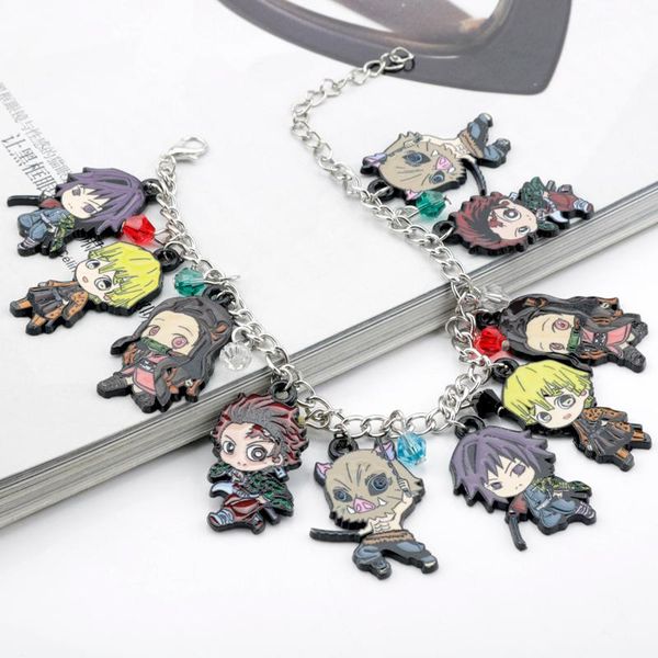 anime demon slayer kamado tanjirou pendant bracelets caroon stove door tanjiro bangles jewelry gift for friends children link, chain, Black
anime demon slayer kamado tanjirou pendant bracelets caroon stove door tanjiro bangles jewelry gift for friends children link, chain, Black