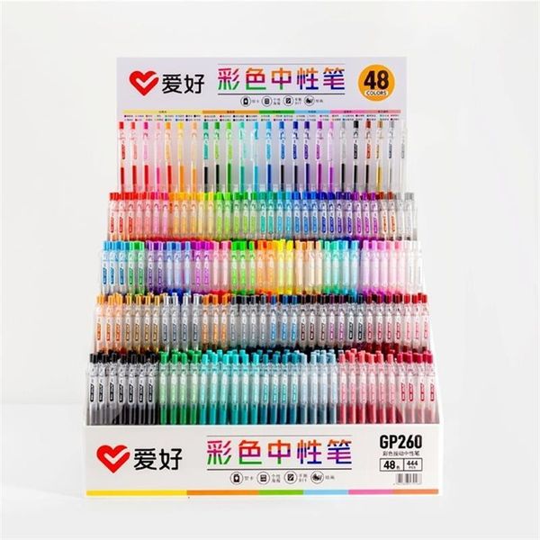 pen love new gp260 juice 0.5mm color push neutral 48 color hand account diy signature
pen love new gp260 juice 0.5mm color push neutral 48 color hand account diy signature