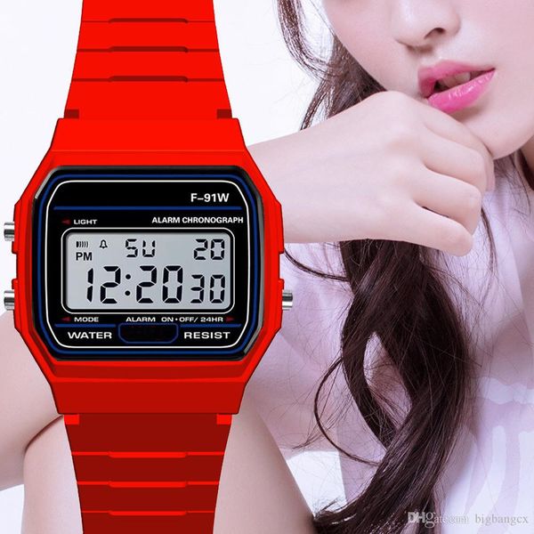 fashion men's led watch alarm men women's f 91w watches f91w thin digital wristwatch silicone clock, Slivery;brown
fashion men's led watch alarm men women's f 91w watches f91w thin digital wristwatch silicone clock, Slivery;brown