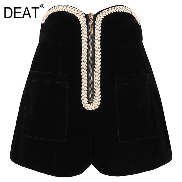 solid black versatile velvet a-line diamond shorts high waist wear bottomed wide leg boot pants spring gx821 210421, White;black
solid black versatile velvet a-line diamond shorts high waist wear bottomed wide leg boot pants spring gx821 210421, White;black