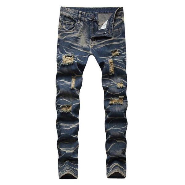 men's jeans men tie and dye ripped denim trendy streetwear holes distressed blue straight pants casual cotton trousers
men's jeans men tie and dye ripped denim trendy streetwear holes distressed blue straight pants casual cotton trousers