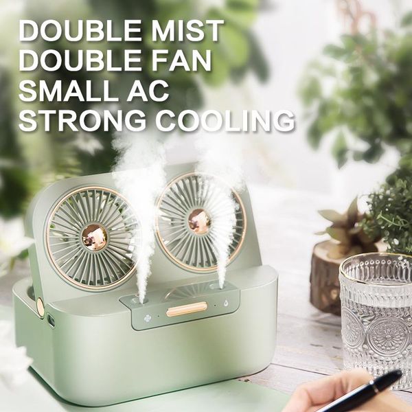 portable fan double spray humidifying usb rechargeable cooling outdoor standing silent cooler desk water mist mini electric fans
portable fan double spray humidifying usb rechargeable cooling outdoor standing silent cooler desk water mist mini electric fans