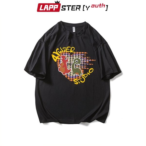 men designer embroidery harajuku t-shirts summer mens oversized kawaii kpop t shirt male loose cotton tshirt 210420, White;black
men designer embroidery harajuku t-shirts summer mens oversized kawaii kpop t shirt male loose cotton tshirt 210420, White;black