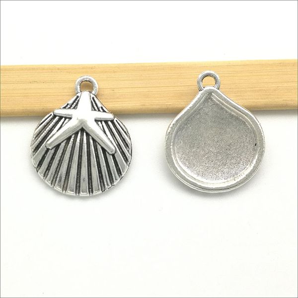 lot 100pcs starfish shell antique silver charms pendants jewelry diy for necklace bracelet earrings retro style 22*18mm dh0862, Bronze;silver
lot 100pcs starfish shell antique silver charms pendants jewelry diy for necklace bracelet earrings retro style 22*18mm dh0862, Bronze;silver