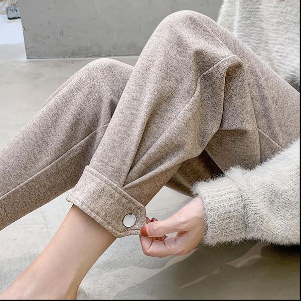 timis women capri li spring half elastic waist loose harem pants casual long suit female pockets trousers pantalon femme, Black;white
timis women capri li spring half elastic waist loose harem pants casual long suit female pockets trousers pantalon femme, Black;white