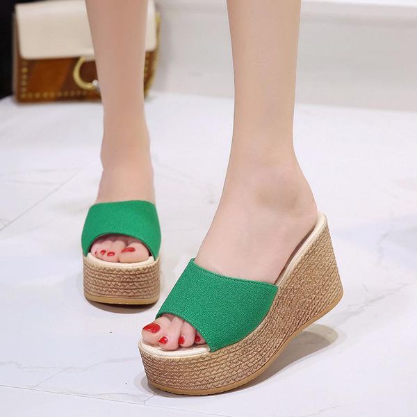 slippers women 2021 peep-toe shoes women's sandals high-heeled platfrom casual wedges for high heels, Black
slippers women 2021 peep-toe shoes women's sandals high-heeled platfrom casual wedges for high heels, Black