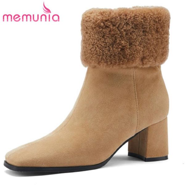 boots memunia 2021 dress office shoes women ankle square toe zip high heels classic autumn winter, Black
boots memunia 2021 dress office shoes women ankle square toe zip high heels classic autumn winter, Black
