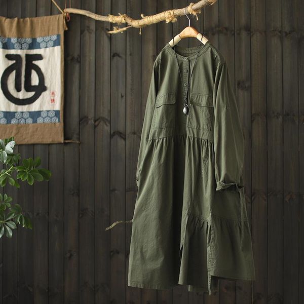 casual dresses work pocket cotton irregular dress autumn 2021 ladies lace-up temperament skirt, Black;gray
casual dresses work pocket cotton irregular dress autumn 2021 ladies lace-up temperament skirt, Black;gray