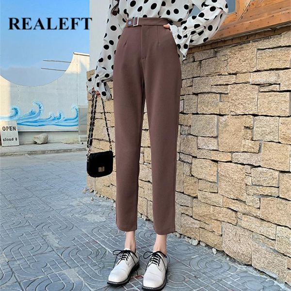 women's pants & capris realeft spring 2021 korean ol style formal harem with belt high waist elegant office lady ankle-length, Black;white
women's pants & capris realeft spring 2021 korean ol style formal harem with belt high waist elegant office lady ankle-length, Black;white