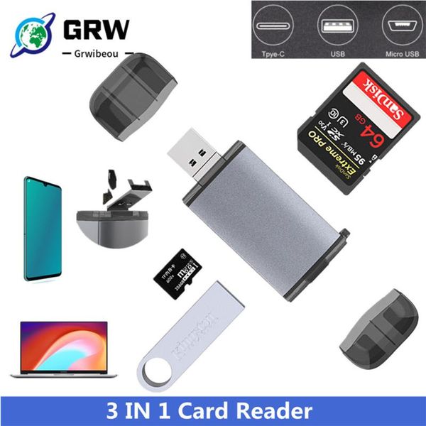 hubs grwibeou card reader micro usb 2.0 type c to sd tf adapter accessories otg cardreader smart memory
hubs grwibeou card reader micro usb 2.0 type c to sd tf adapter accessories otg cardreader smart memory