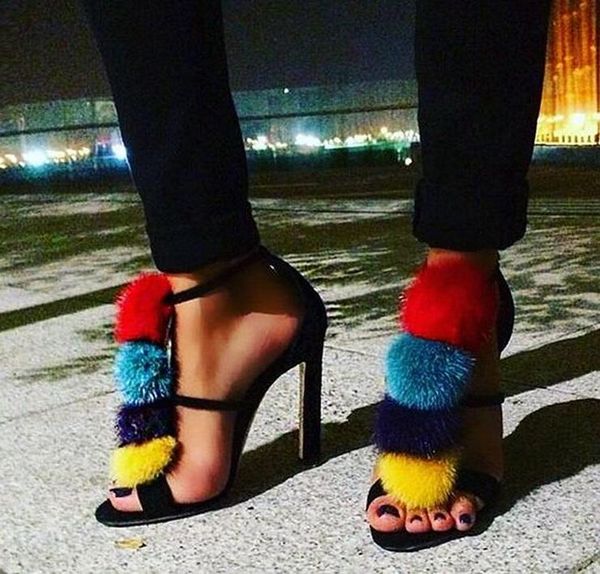 mixed colors pom decor women sandals cut-out ankle strap peep toe ladies wedding shoes bride black suede gladiator
mixed colors pom decor women sandals cut-out ankle strap peep toe ladies wedding shoes bride black suede gladiator