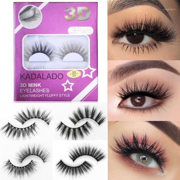 3 pcs/box faux 3d mink eyelashes lashes natural long thick false fake makeup extension1
3 pcs/box faux 3d mink eyelashes lashes natural long thick false fake makeup extension1