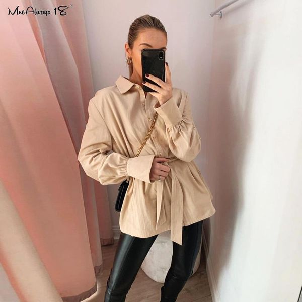 mnealways18 button khaki long shirt autumn women blouse casual lace-up cotton ladies office and blouses lapel collar women's & shirts, White
mnealways18 button khaki long shirt autumn women blouse casual lace-up cotton ladies office and blouses lapel collar women's & shirts, White