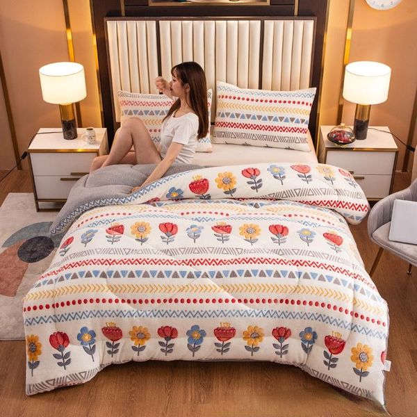 comforters & sets winter snow fleece lamb velvet quilt milk core thickened student dormitory
comforters & sets winter snow fleece lamb velvet quilt milk core thickened student dormitory
